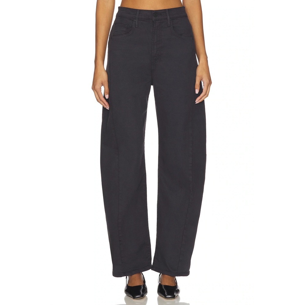 MOTHER The Half-Pipe Flood Size 28 Dark Gray Wide Leg Jeans Barrel
